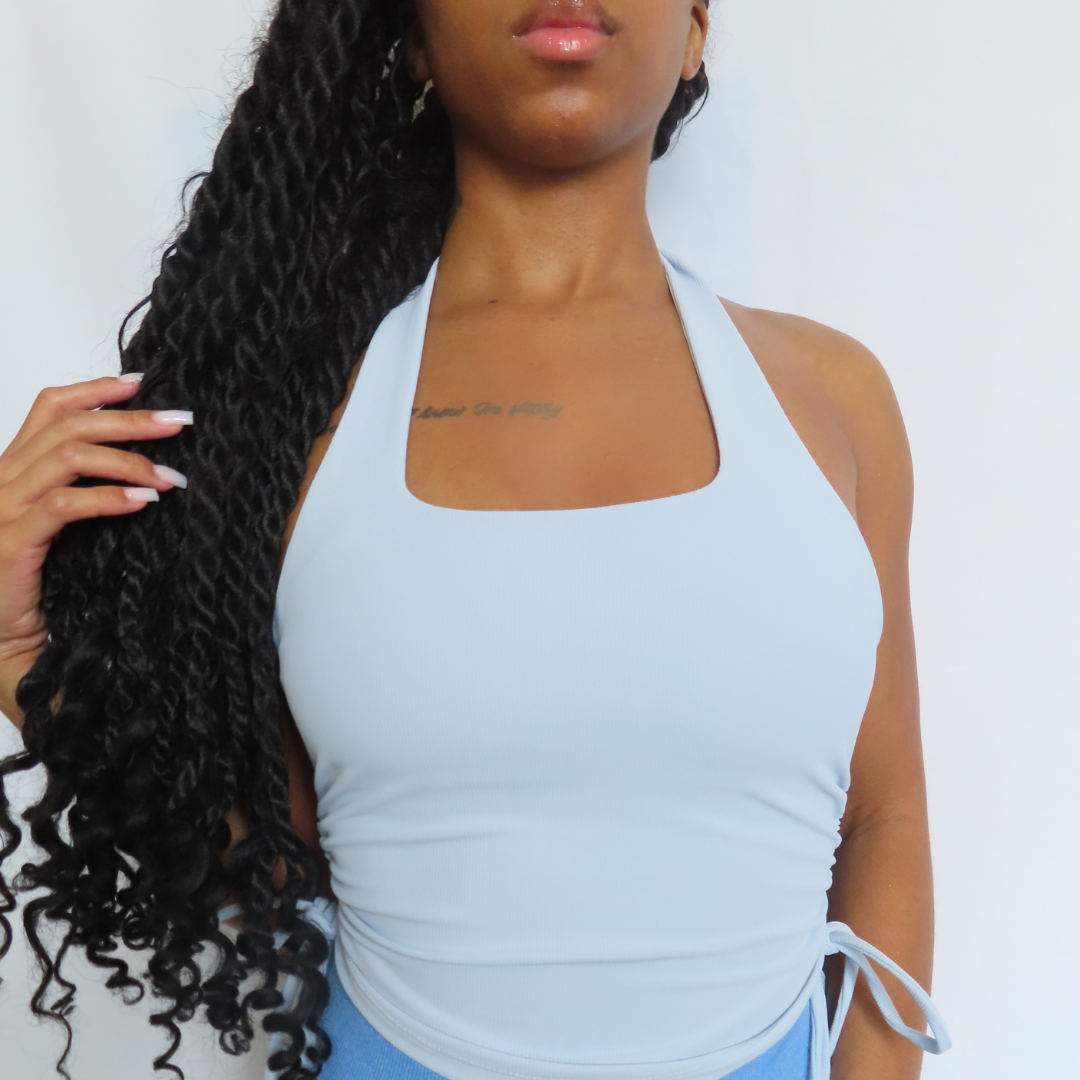 Baby Blue Open Back Band