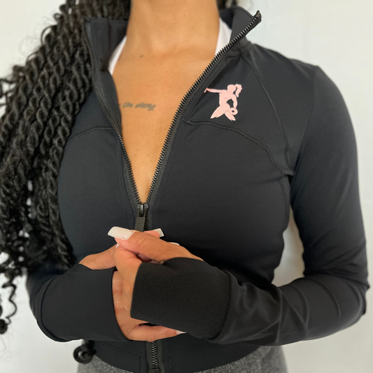 Black BBL Fitted Jacket