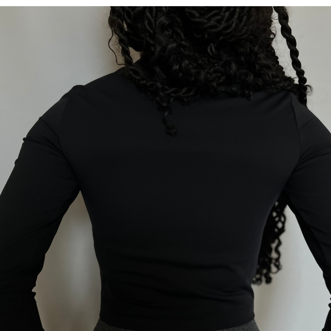 Black BBL Fitted Jacket