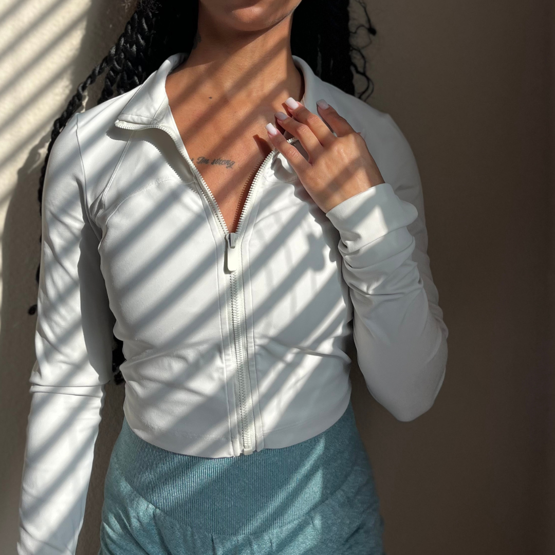 Cream White BBL Jacket