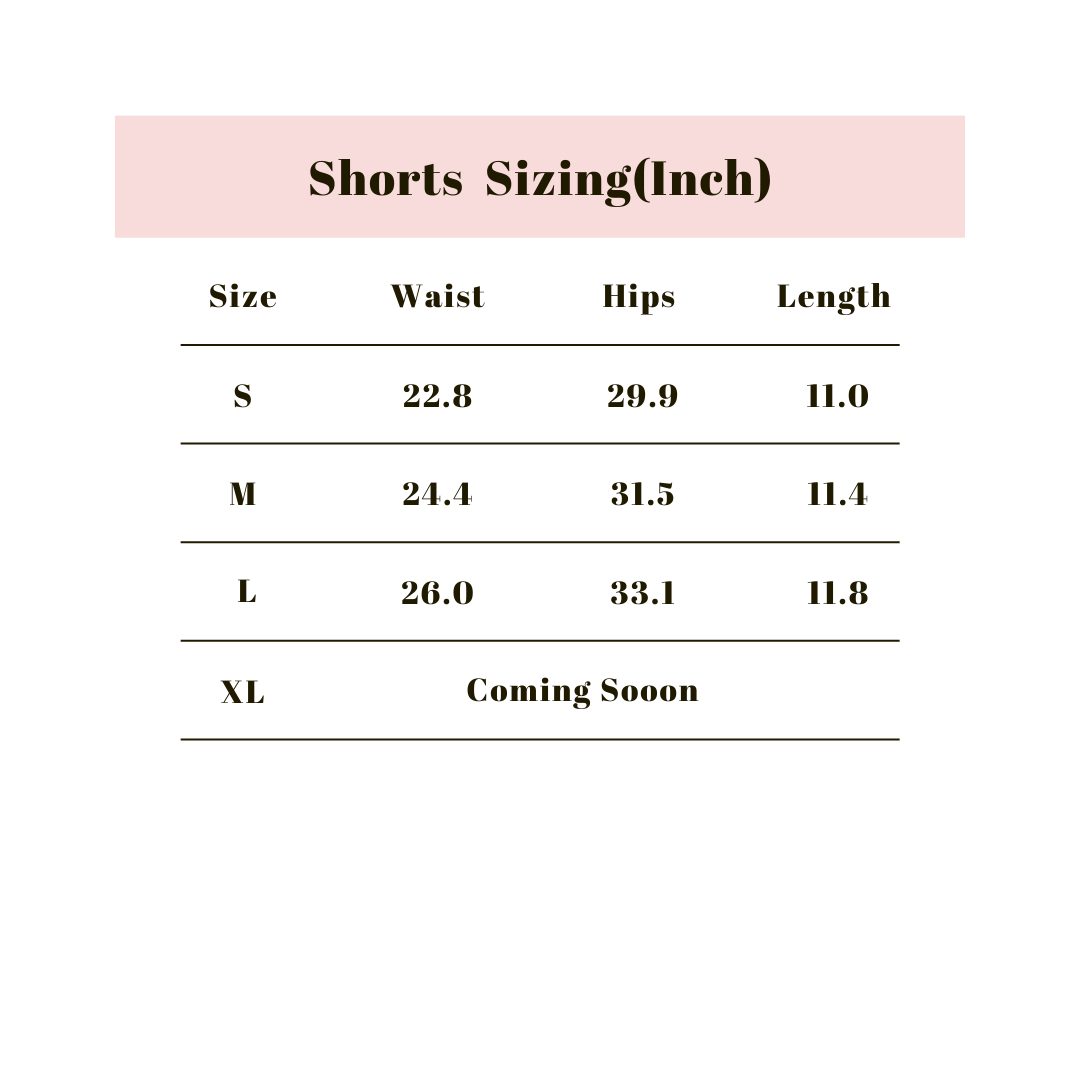 Ice Blue Frost Shorts